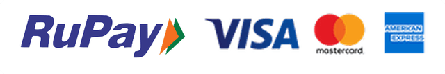 RuPay, Visa, Mastercard, American Express